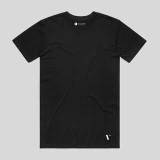 Custom-Fit Essential T-Shirt - Black (Regular)