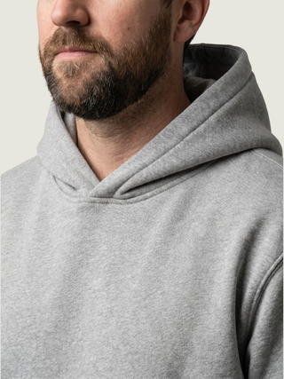 Hoodie - Grey Melange