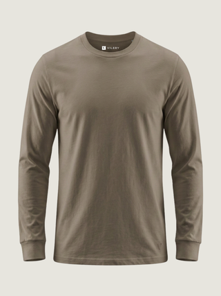 Long-Sleeved T-Shirt - Walnut