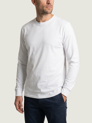 Long-Sleeved T-Shirt - White